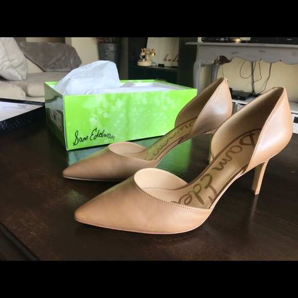 sam edelman camel pumps